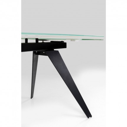 Eettafel Amsterdam Marble 160(+40+40)x90cm Kare Design