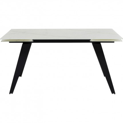 Eettafel Amsterdam Marble 160(+40+40)x90cm Kare Design