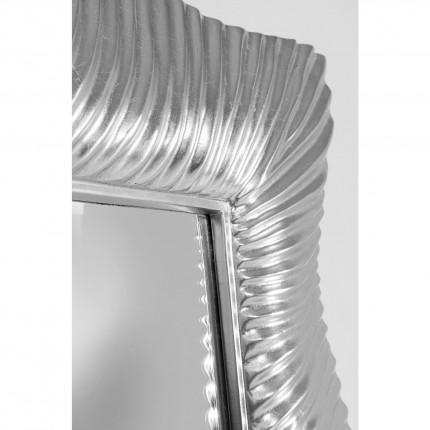 Spiegel  Wavy Zilver 94x124cm Kare Design