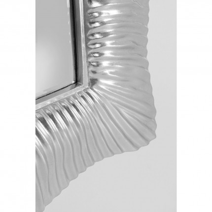 Spiegel  Wavy Zilver 94x124cm Kare Design