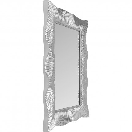 Spiegel  Wavy Zilver 94x124cm Kare Design