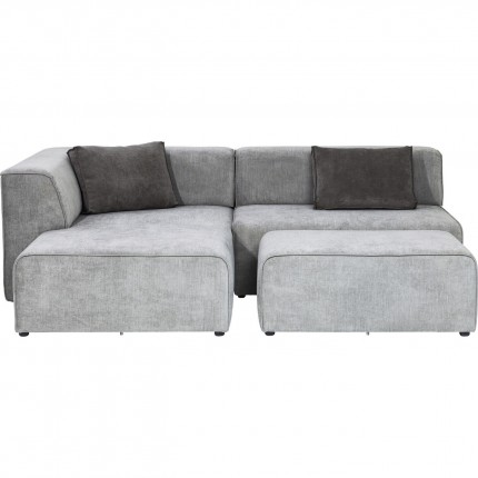 Corner Sofa Infinity Grey Left Kare Design