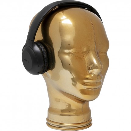 Headphone Mount Gold Metallic Kare Design