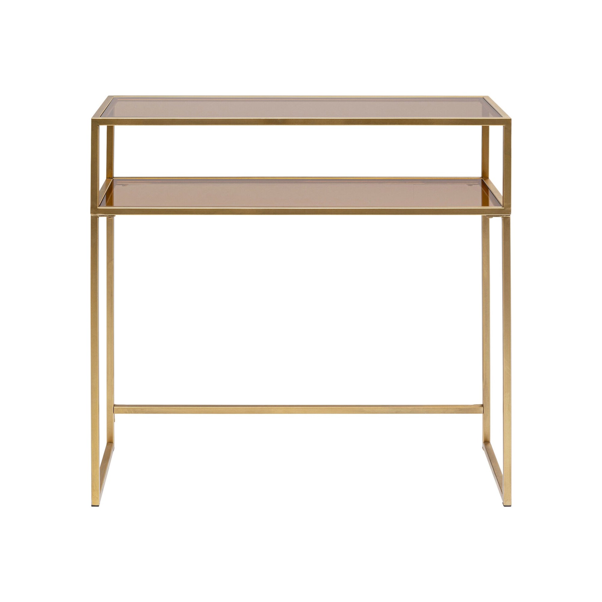 Console Loft doré 85x80cm