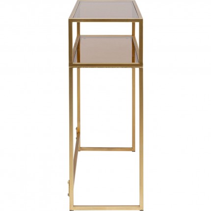 Console Loft gouden 85x30cm Kare Design