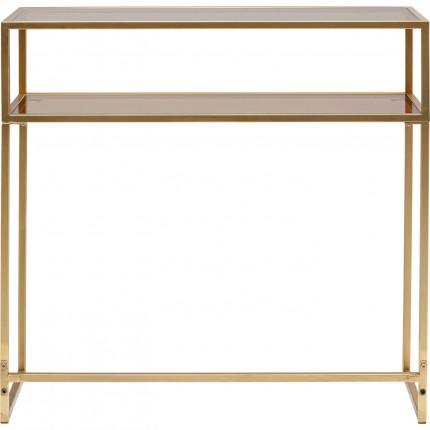 Console Loft golden 85x30cm Kare Design