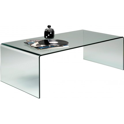 Salontafel Visible Clear 120x60cm Kare Design