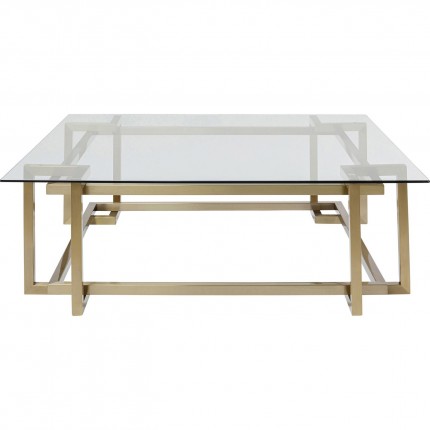 Coffee Table Clara Gold 120x120cm Kare Design