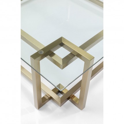 Salontafel Clara Goud 120x120cm Kare Design