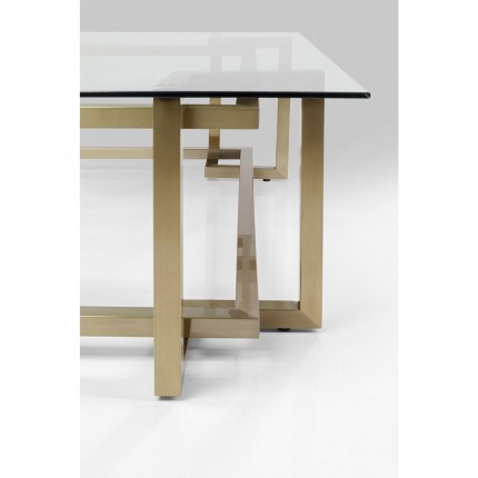 Coffee Table Clara Gold 120x120cm Kare Design