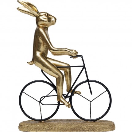 Woonaccessoires Fiets gouden konijn Kare Design