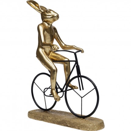 Woonaccessoires Fiets gouden konijn Kare Design