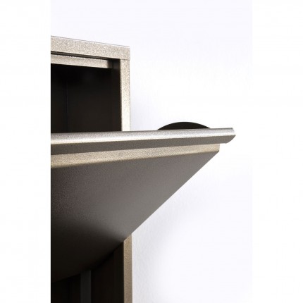 Schoenenkast Caruso bronze 5 laden Kare Design