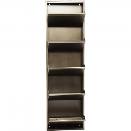 Schoenenkast Caruso bronzen 5 laden Kare Design