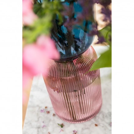 Vase Marvelous Duo blue pink 40cm Kare Design