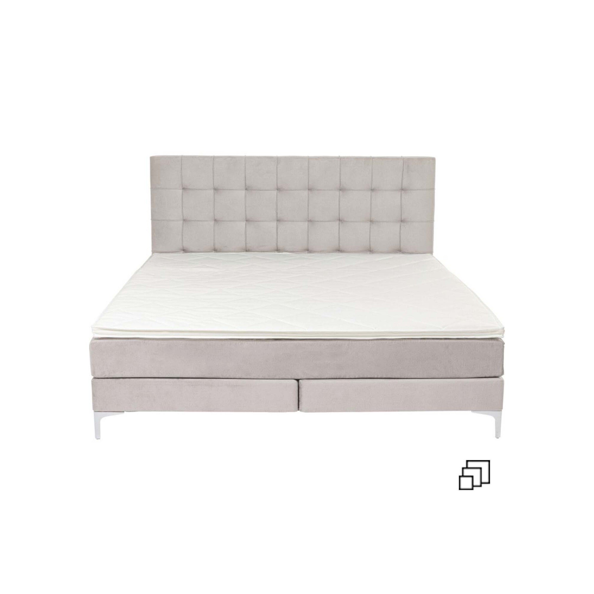 Lit boxspring Benito Star crème 160x200