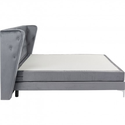 Bed Boxspring Benito Moon grijs Kare Design