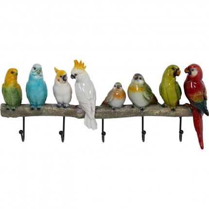 Wand kapstok Exotic Birds Kare Design