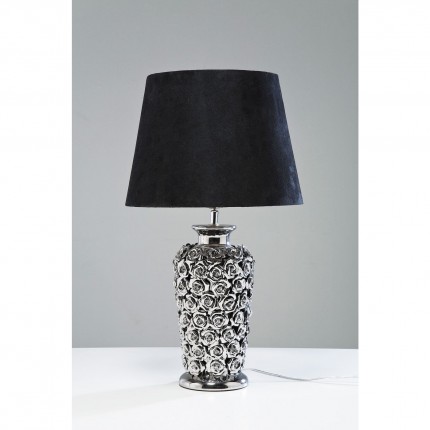 Table Lamp rose chrome Kare Design