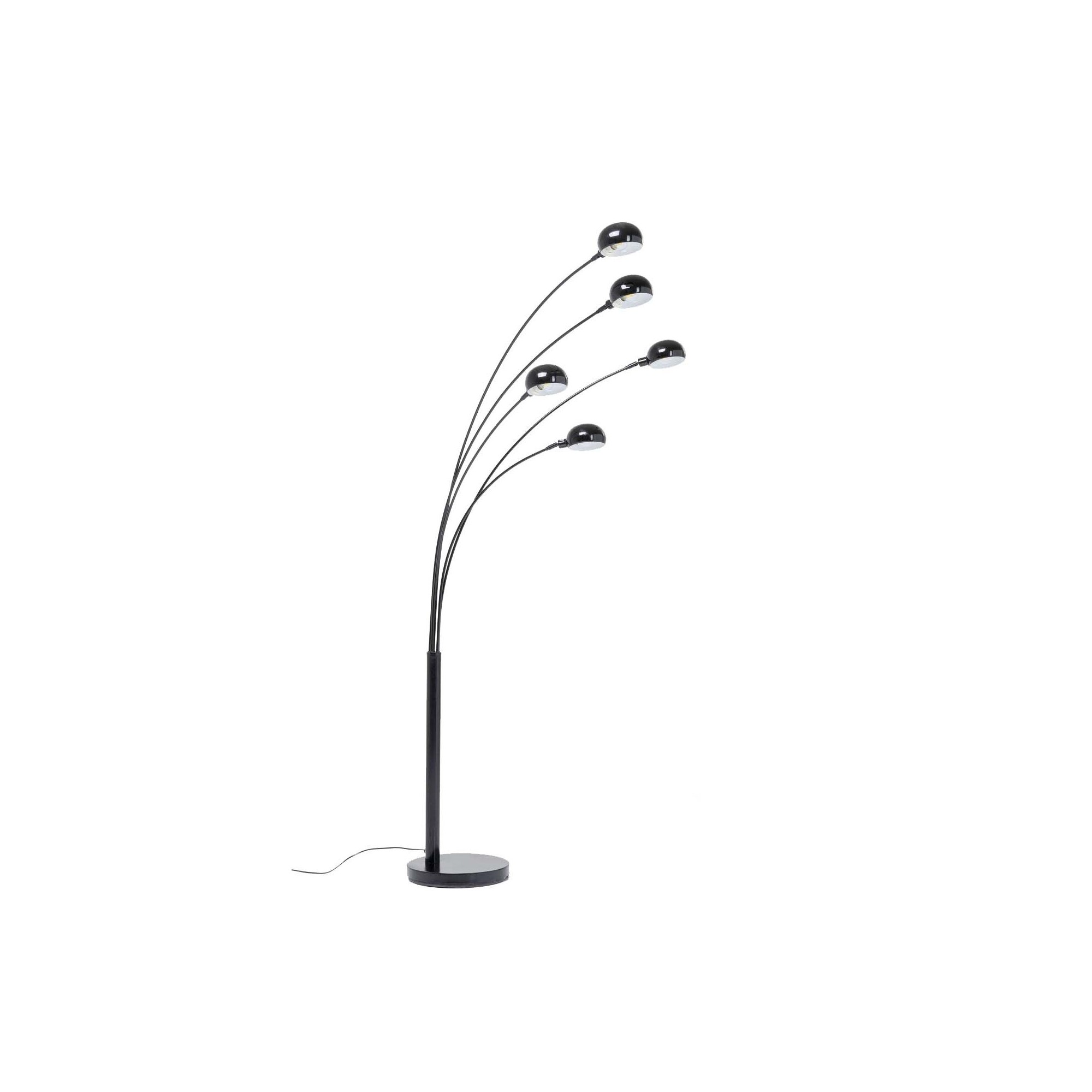 Floor Lamp  Five Fingers Black Matt Kare Design