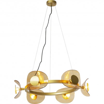 Hanglamp Mariposa 81cm goud Kare Design