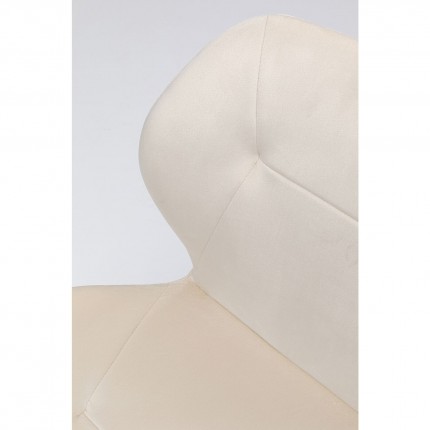 Chair Viva velvet cream Kare Design