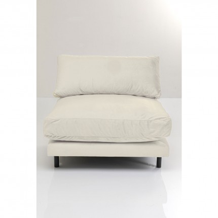 Fauteuil Discovery creme Kare Design