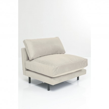 Fauteuil Discovery creme Kare Design