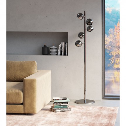 Floor Lamp Calotta 200cm chrome Kare Design