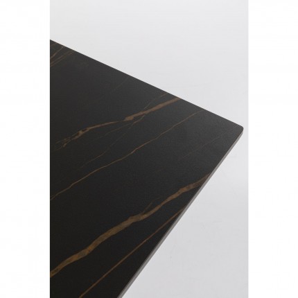 Table Gloria 200x100cm ceramic black Kare Design