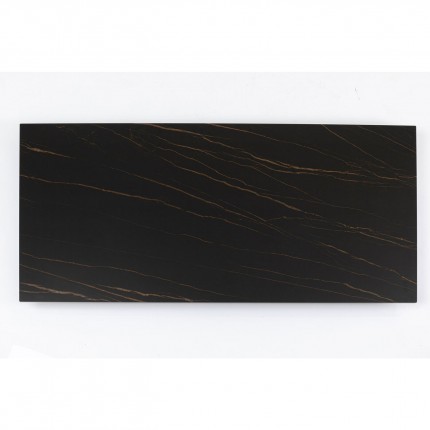 Table Gloria 200x100cm ceramic black Kare Design