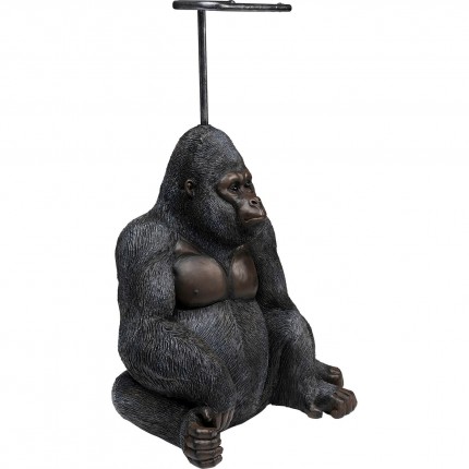 Toilet Paper Holder Sitting Monkey Gorilla 51cm Kare Design