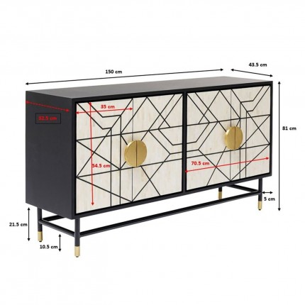 Dressoir Credenza Kare Design