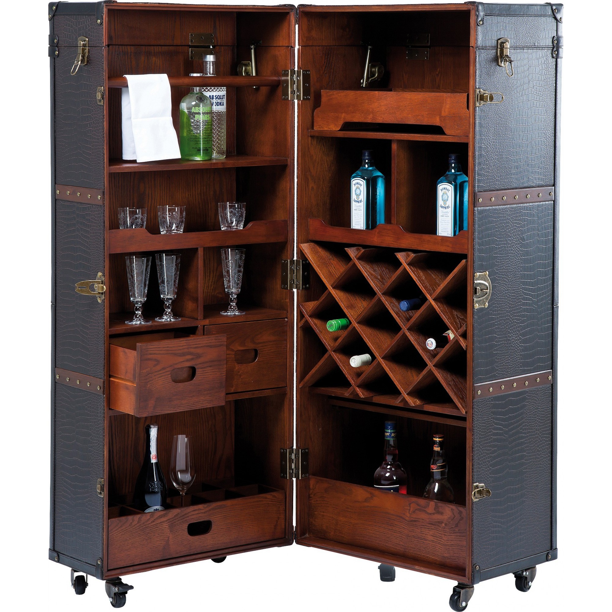 Bar Shipping Trunk Colonial Kare Design