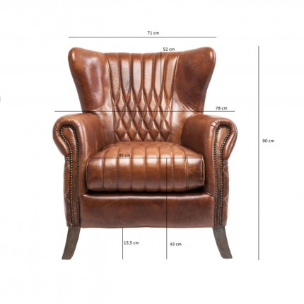 Armchair Country Side Kare Design