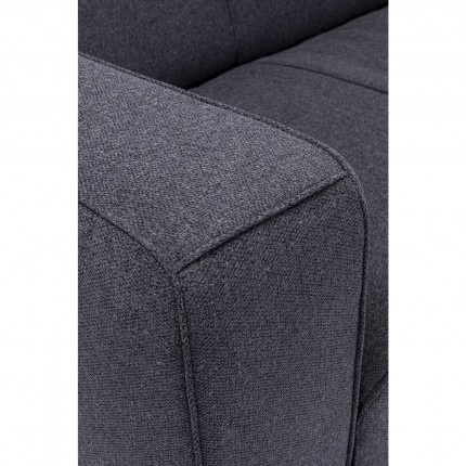 Sofa Cubetto 3-Seater dark grey Kare Design