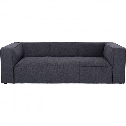 Sofa Cubetto 3-Zits donkergrijs Kare Design