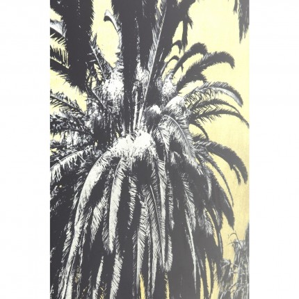 Wandfoto Metallic Palms 120x180cm Kare Design