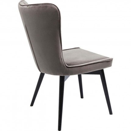 Chair Marshall velvet grey Kare Design