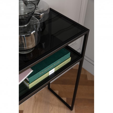 Console Loft Zwart 85x30cm Kare Design