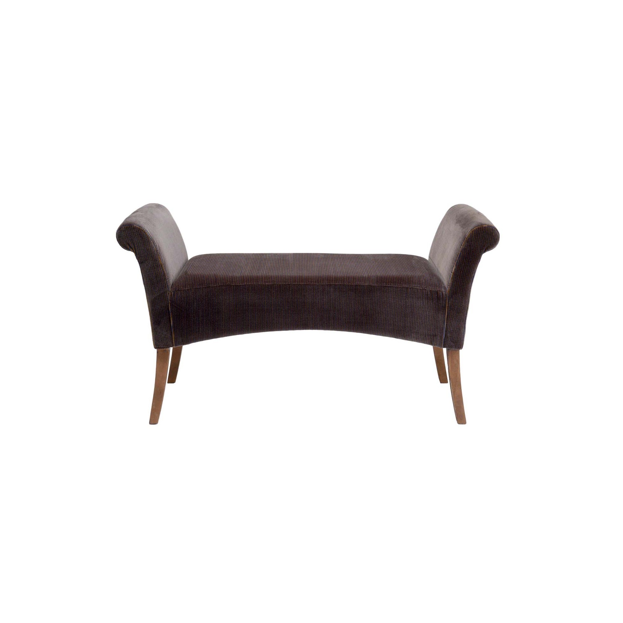 Banquette Motley verlours marron