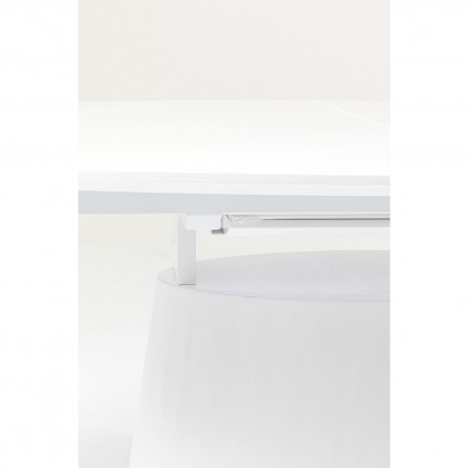 Extension Table Benvenuto oval white Kare Design