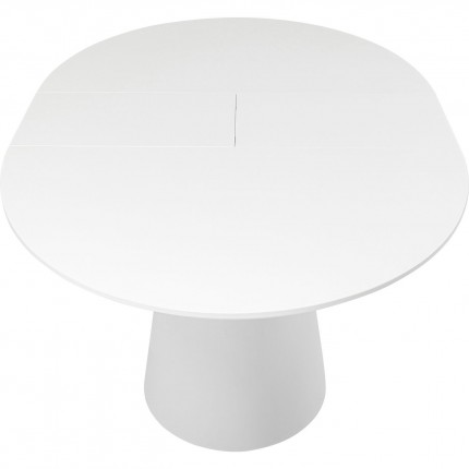 Extension Table Benvenuto oval white Kare Design