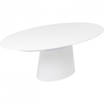 Extension Table Benvenuto oval white Kare Design