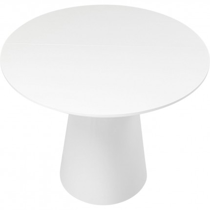 Extension Table Benvenuto oval white Kare Design