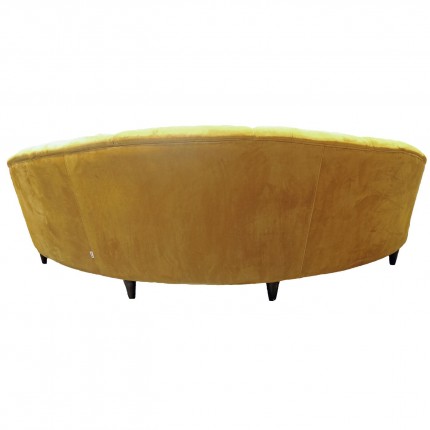 Sofa Dschinn 3-Zits fluweel oker Kare Design