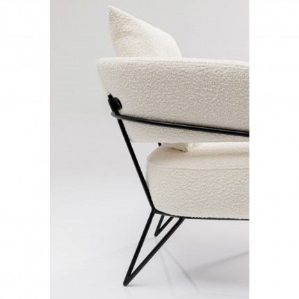 Fauteuil Peppo creme Kare Design