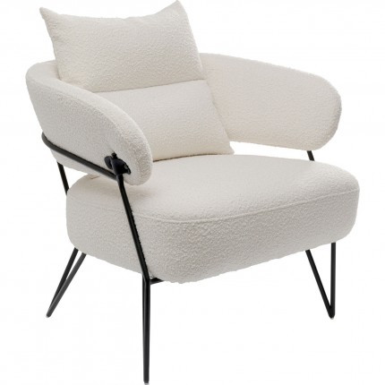 Fauteuil Peppo creme Kare Design