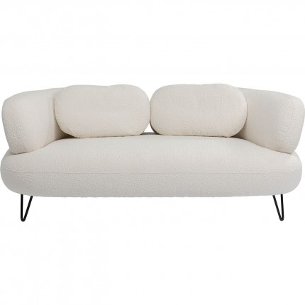 Sofa Peppo 2-Zits creme Kare Design