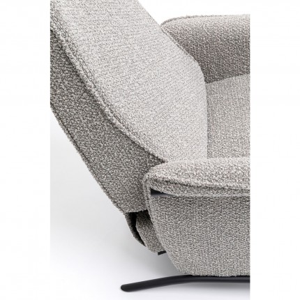 Fauteuil relax Lazy grijs  Kare Design